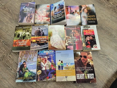 Harlequin Paperback Novels Books Romance Collection Assortment Lot of 14 - Image 1 of 4