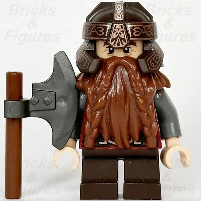 LEGO® El Señor de los Anillos Gimli Minifigura Párpados Enano 9473 9474 lor013 Foto 1 de 3