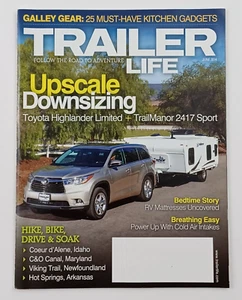 Trailer Life Magazine June 2014 Newfoundland Toyota Highlander Trailmanor Sport - Bild 1 von 5