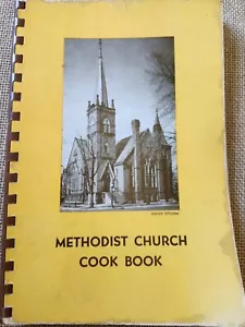 Methodist Church Cook Book Auburn, IN 1952 Auburn Printing Co. - Imagen 1 de 7