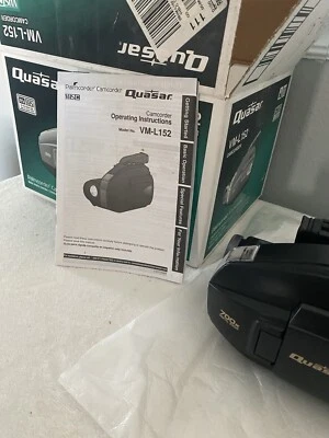 Quasar Camcorder Tested Working Very Good Condition In Original Box  - Image 1 of 4
