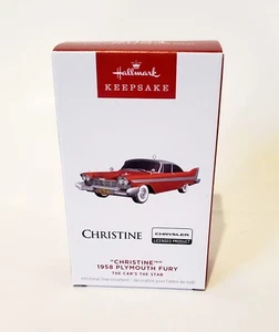 Hallmark Keepsake Ornament 2024 Christine 1958 Plymouth Fury NIB - Picture 1 of 5