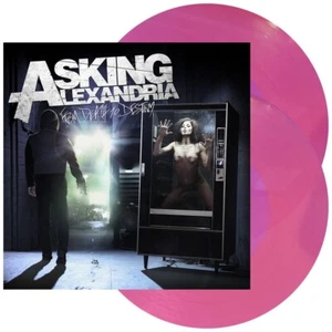Asking Alexandria - From Death To Destiny 2LP Trans. Pink Vinyl 1st Press - Picture 1 of 16