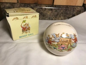 Royal Doulton 1988 ~ Bunnykins ~ bola de dinero vintage - Imagen 1 de 10