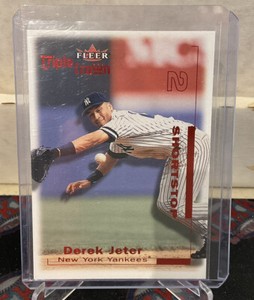 2001 Fleer Triple Crown Derek Jeter #1 Red Foil SP /339 Yankees