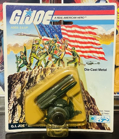 1983 - G.I. Joe: Die-Cast Mobile Missile System (M.M.S.) by Aviva Factory Sealed Cover