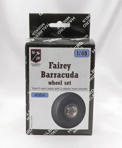 Fairey Barracuda Halberd Models wheels set 1/48 kit - Picture 1 of 9