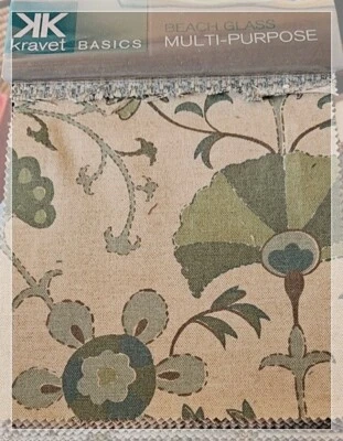 KRAVET SAMPLE FABRIC BOOK - BEACH GLASS - Image 1 of 3