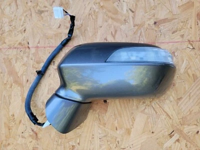 2007-2008 Acura RDX Driver Left Side View Power Door Mirror Carbon Bronze Pearl - Image 1 of 4