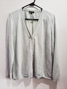 Lafayette 148 Damen grün 2-teilig Kaschmir Seide Mischung Tank Cardigan Twinset XL - Bild 1 von 13