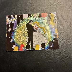 Jb5a Sailor Moon 1997 Dart Prismatic #34 Sailor Says