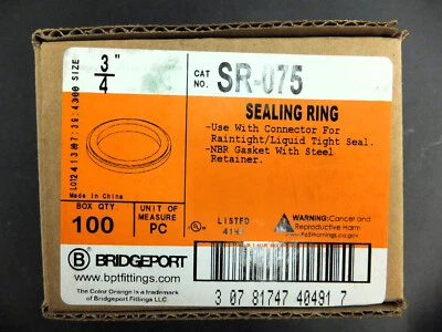 ANILLOS DE SELLADO BRIDGEPORT SR-075 - 0,75" Foto 1 de 2