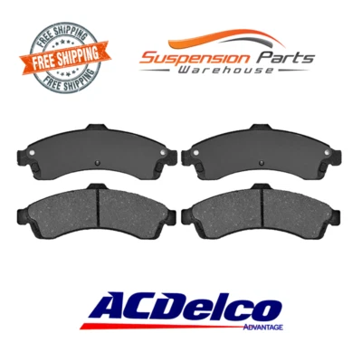 4 pastillas de freno de disco (delanteras) de cerámica para Chevrolet SSR Trailblazer EXT se adapta a 02-05 Foto 1 de 2