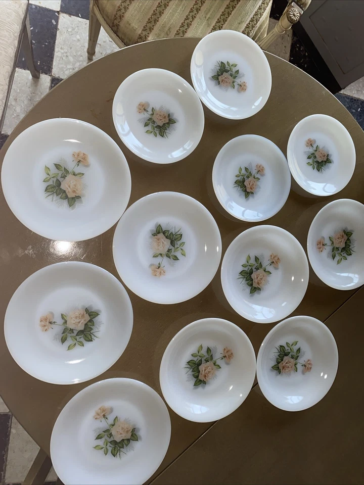 Lot  De Jolies Assiettes   Pyrex 1970 - Photo 1/3