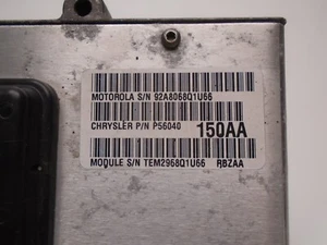'99 Dodge Ram 1500 ECU ECM computer 5.9 liter V8 56040150AA - Picture 1 of 2