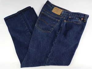 Vintage JORDACHE Jeans Womens 15/16 Dark Blue Denim 100% Cotton Flare Leg D22 - Picture 1 of 10