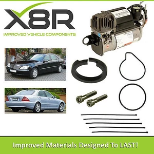 MERCEDES CLASE S W220 SUSPENSIÓN NEUMÁTICA WABCO COMPRESOR PISTÓN ANILLO REPARACIÓN - Imagen 1 de 9