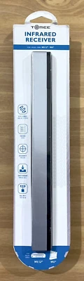 Infrared Receiver ~ Tomee ~ Wii U + Wii ~ Silver ~ 8ft. Cable ~ 2020 ~ !🆕! - Image 1 of 2