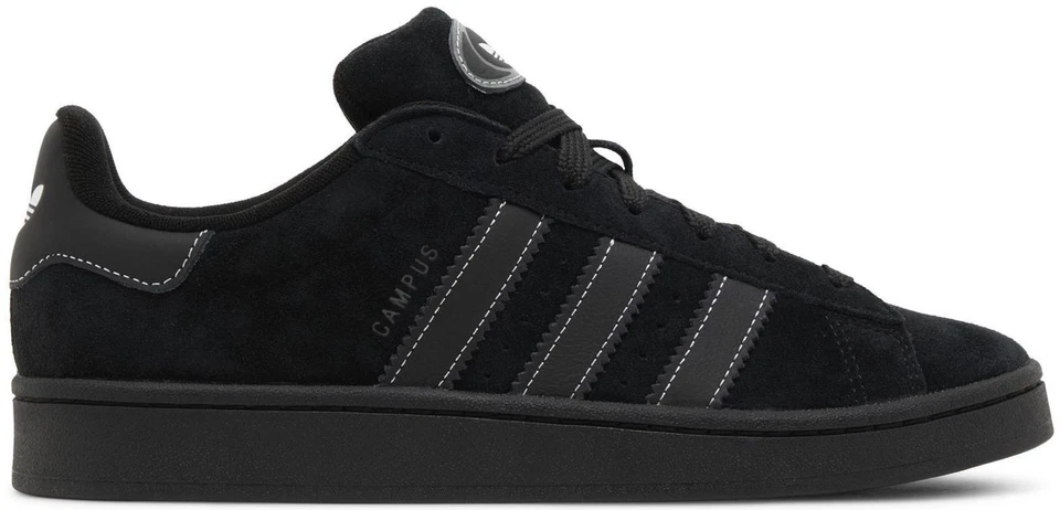 Size 11.5 - Adidas Campus 00s Black White Contrast Stitching
