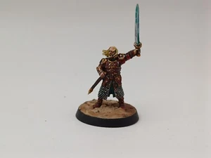 Helm's Deep Theoden on foot - GW - LOTR - Forces of Rohan - Painted - Imagen 1 de 4