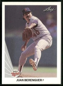 1990 Leaf #169 Juan Berenguer - Picture 1 of 2