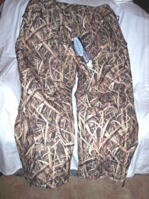 Mens 3X Insulated Camo Pants Marsh Grass Camo Water Proof Drake Overpant Ducks  - Image 1 of 4