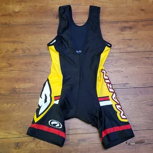 Parentini Small Cycling Bibshorts Vintage Italy Bib Shorts 6" 13" (8.5/10) Marin - Picture 1 of 9