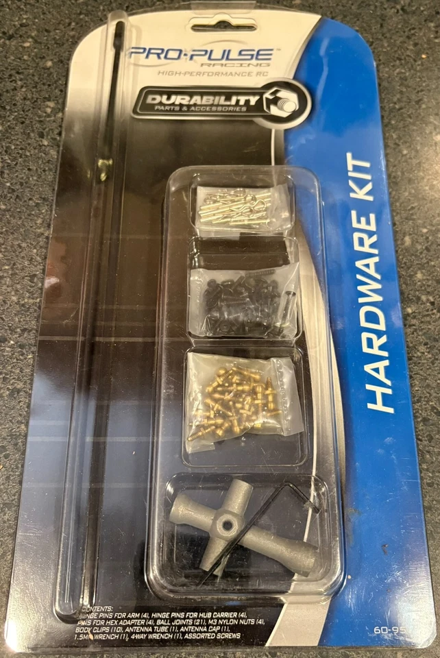Pro Pulse RC Racing High Performance RC Hardware Kit 60-9511 NEW in Package - Image 1 of 2