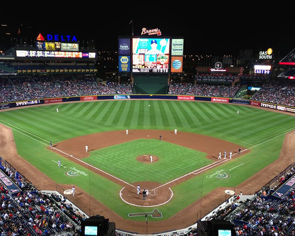 Turner Field, Atlanta 8x10 High Quality Photo Picture - Image 1 of 1