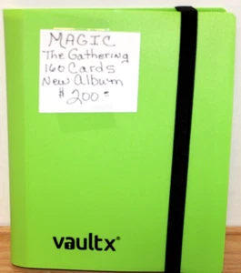 Magic The Gathering (160) Cards in New Album Bright Green - Picture 1 of 7