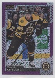 2020-21 O-Pee-Chee Platinum Violet Pixels /399 David Krejci #77