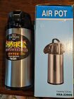 Thermal Coffee Dispenser Airpot with Coffee Air Pump Stainless Steel 2.2 Liter