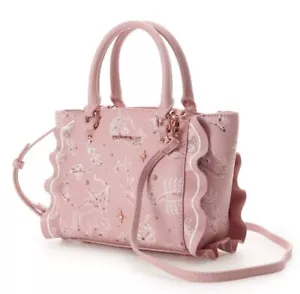 Samantha Vega 2Way mini bag Shoulder Constellations Stars Frill PINK Kawaii NEW - Picture 1 of 8