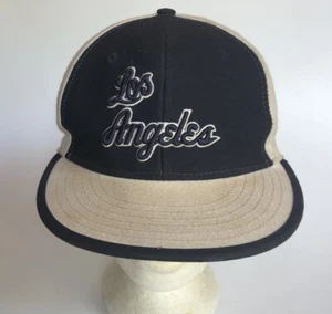 Vintage Hardwood Classics Los Angeles Fitted Cap Hat Sz. S 7 1/8 - Picture 1 of 12