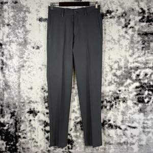 Haggar Cool 18 Pro Pants Mens Size 29x32 Slim Fit Gray Casual Career Office - Picture 1 of 14