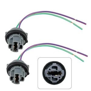 Light Bulb Socket Adapter Accessories Pair Parts Pigtail Wire Replacement - Picture 1 of 12