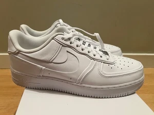 2018 Nike John Elliott Air Force 1 Low Triple White Größe 13 - Bild 1 von 8
