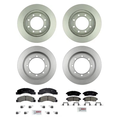 For Ford F-350 Super Duty 01-04 Brake Kit QuietCast Premium Front & Rear Brake Foto 1 de 4