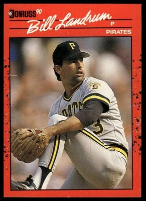 1990 Donruss #668 Bill Landrum - Image 1 of 2