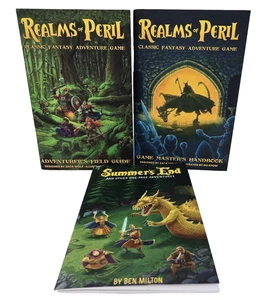 Realms of Peril Adventures Field Guide +GM Handbook +Summer's End RPG Fantasy - Picture 1 of 19