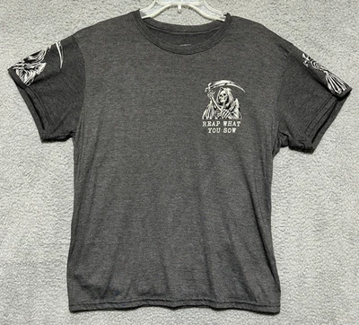 Camiseta Fresh Laundry Parca Para Hombre Gris Medio Halloween Cosecha Lo que Siembras Foto 1 de 4