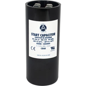 Appli Parts Condensador de arranque motor 80-108 Mfd (microfaradios) uF 330 VAC universal - Imagen 1 de 8