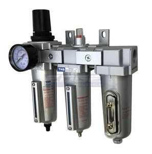 3 STAGE, HEAVY DUTY INDUSTRIAL GRADE FILTER REGULATOR COALESCING DESICCANT DR... - Picture 1 of 4