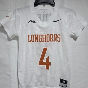 Nike Longhorns Butler #4 Football White Jersey Sz Youth Medium M - Picture 1 of 11