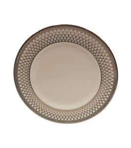 Placa Royal Worcester Corinth Platino Acento Hecha en Inglaterra Nueva Con Etiqueta - Imagen 1 de 3