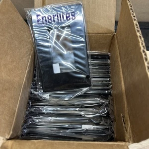 1-Gang Midsize, Black Decorator/Rocker, Screwless Wall Plate (20-Pack) Enerlites - Picture 1 of 2