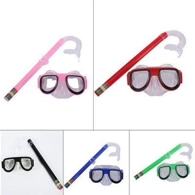 Spectacles Swim Glasses Diving Flexible Kids Silicone Nozzle Waterproof - Image 1 of 4