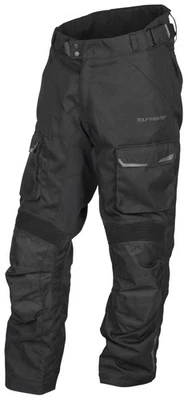 Tourmaster Caliber Mens Waterproof Motorcycle Pants Black - Image 1 of 2