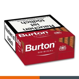 Burton Original Filter Cigarillos Naturdeckblatt XL Box 8 x 25 stück - Bild 1 von 1