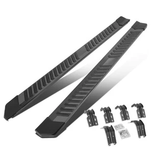 For 1999-2016 F250-F550 Super Duty SuperCrew Cab 6.25" Aluminum Running Boards - Picture 1 of 6